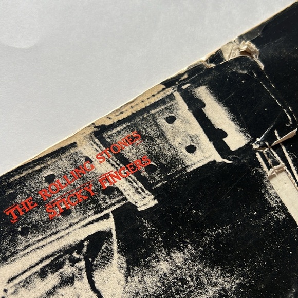 The Rolling Stones - Sticky Fingers - vintage vinyl record condition is G - Picture 3 of 7